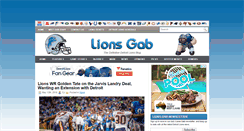 Desktop Screenshot of lionsgab.com